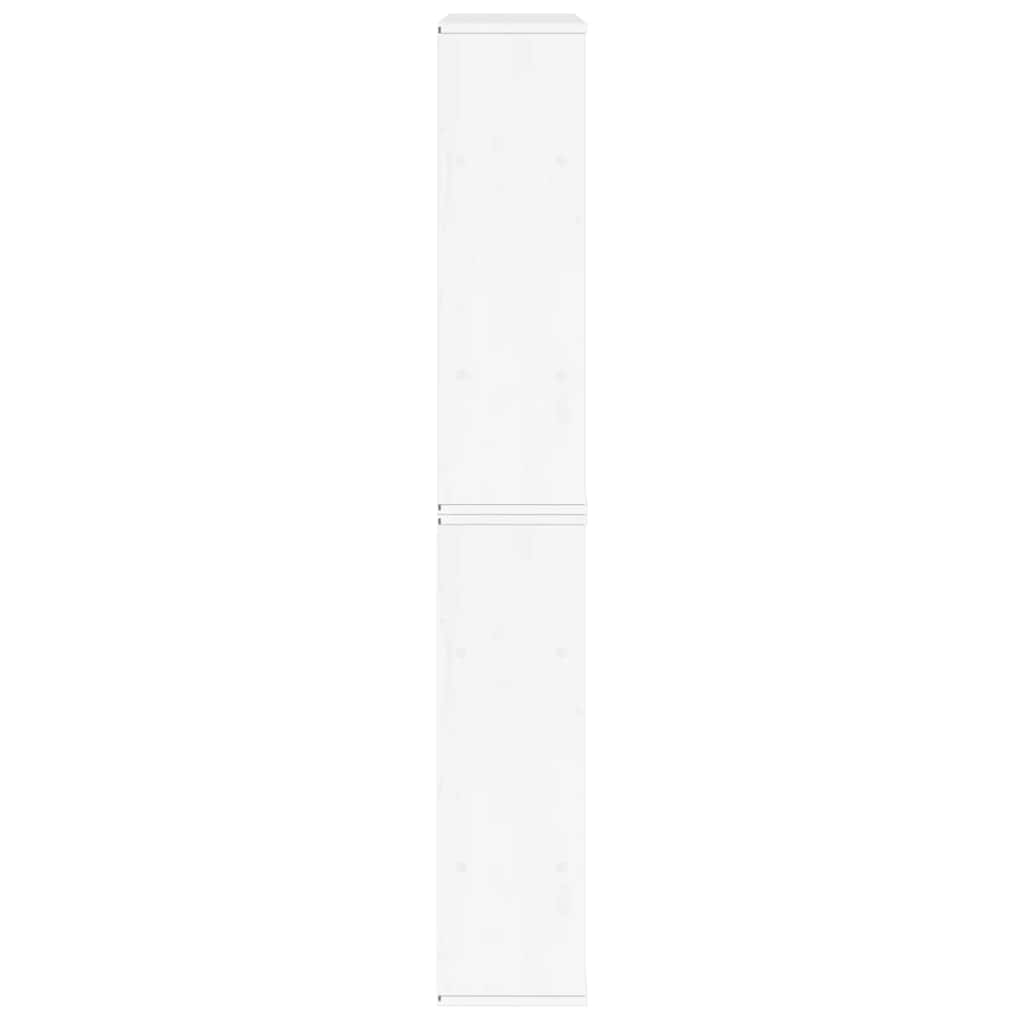 Šoninė spintelė 5 vnt ODDA, baltas, 40x24x79 cm, pušies masyvas