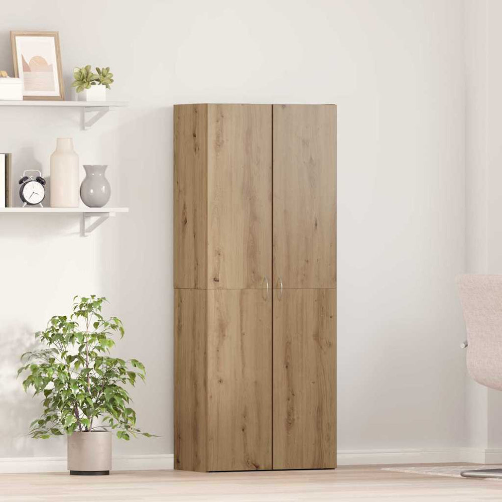 Tall Cabinet Artisan Oak 60 x 32 x 153 cm Engineered Wood