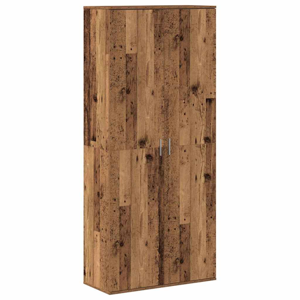 Tall cabinet Antique wood 80 x 35 x 180 cm