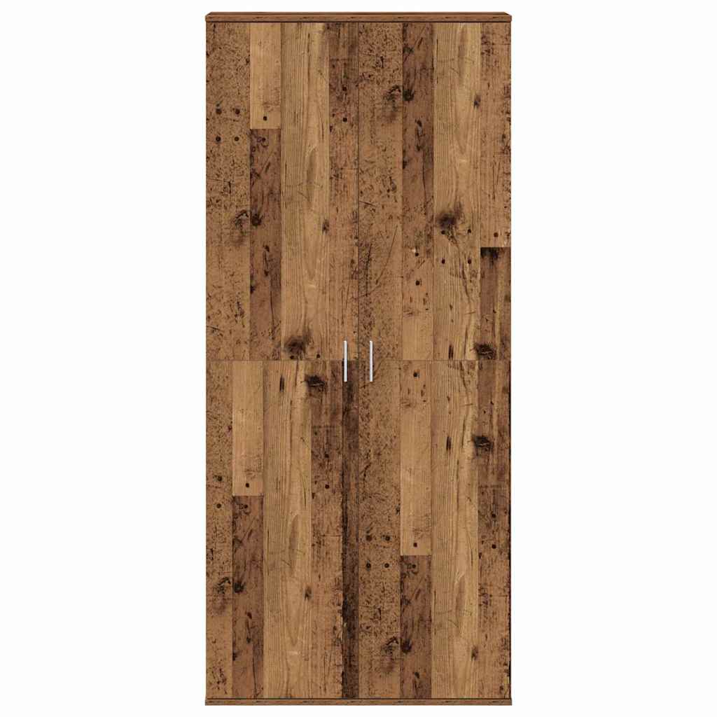 Tall cabinet Antique wood 80 x 35 x 180 cm