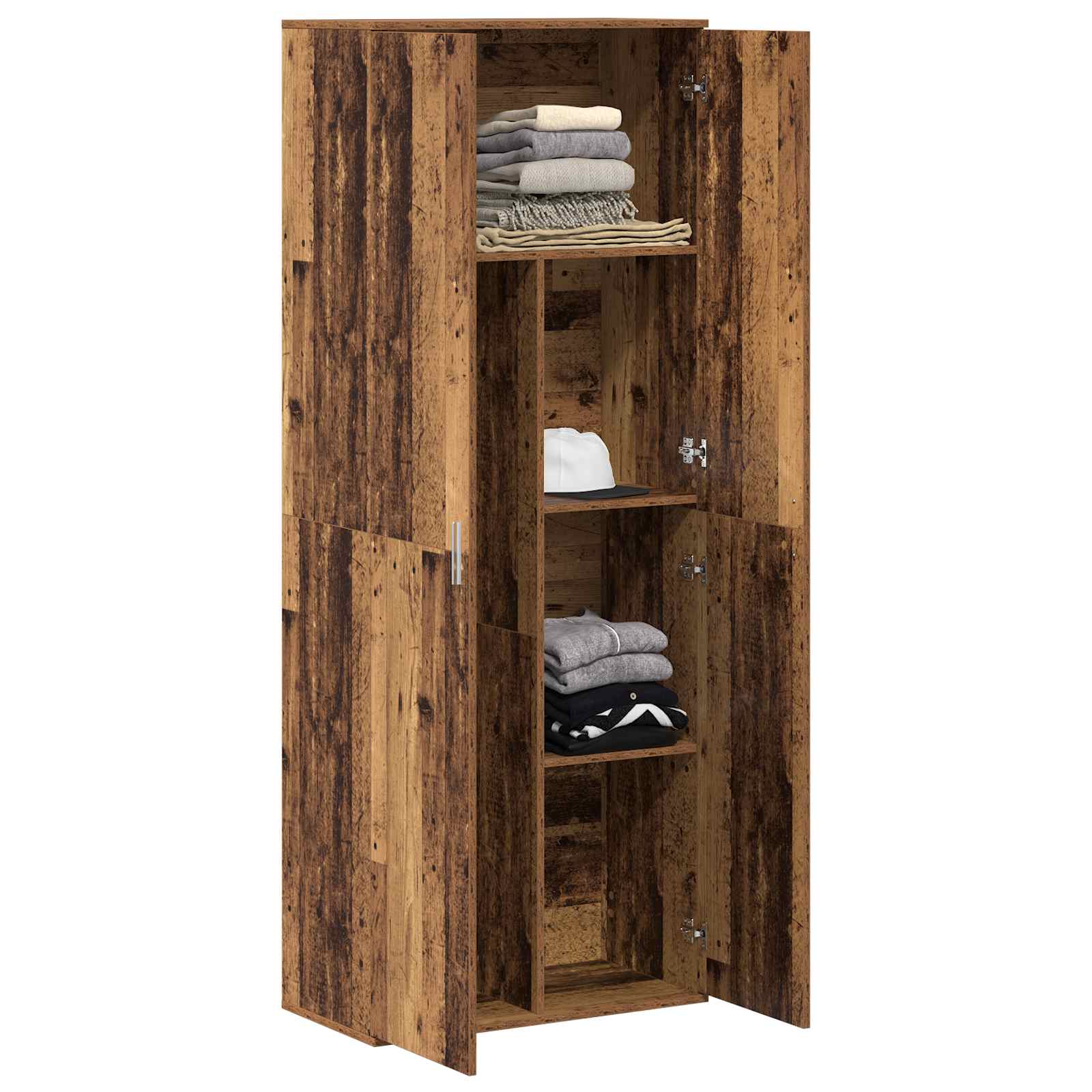 Tall cabinet Old wood 70 x 33.5 x 180 cm