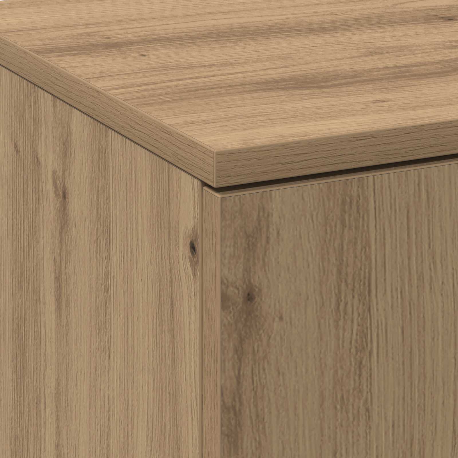 Tall cabinet Artisan oak 70 x 33.5 x 180 cm
