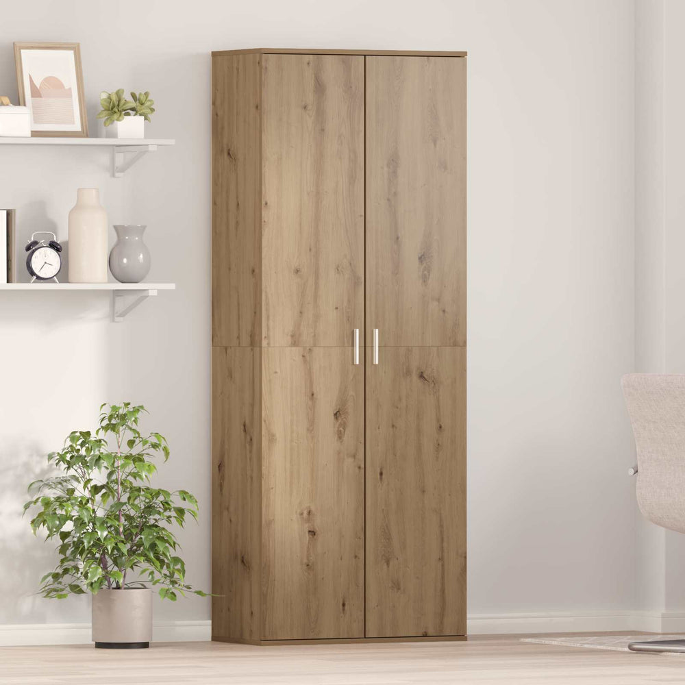 Tall cabinet Artisan oak 70 x 33.5 x 180 cm