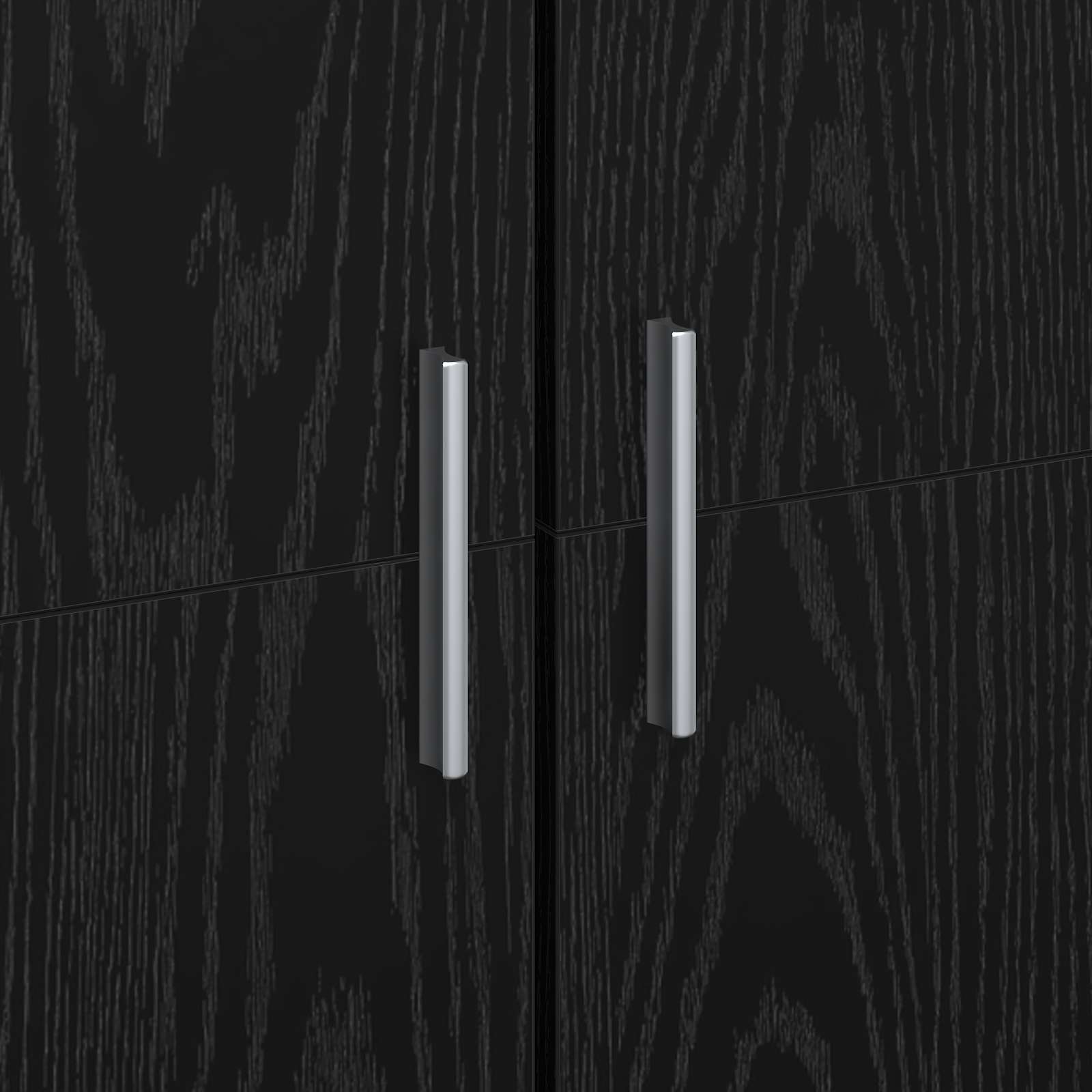 Highboard Black oak 70 x 33.5 x 180 cm