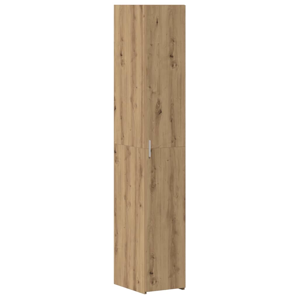 Aukštas spintelė 2 pcs Amatininkų ąžuolas 30 x 42,5 x 185 cm