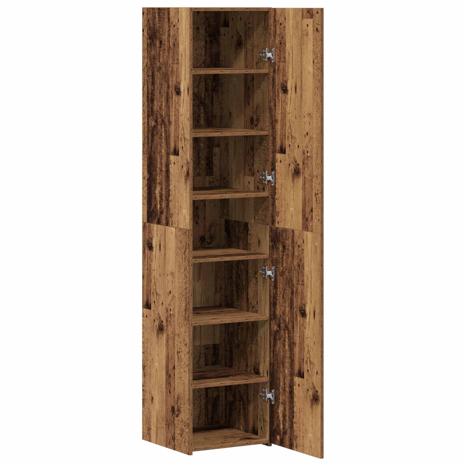 Augsts plaukts, senlaicīgs koks 40x42.5x185 cm, inženierijas koks