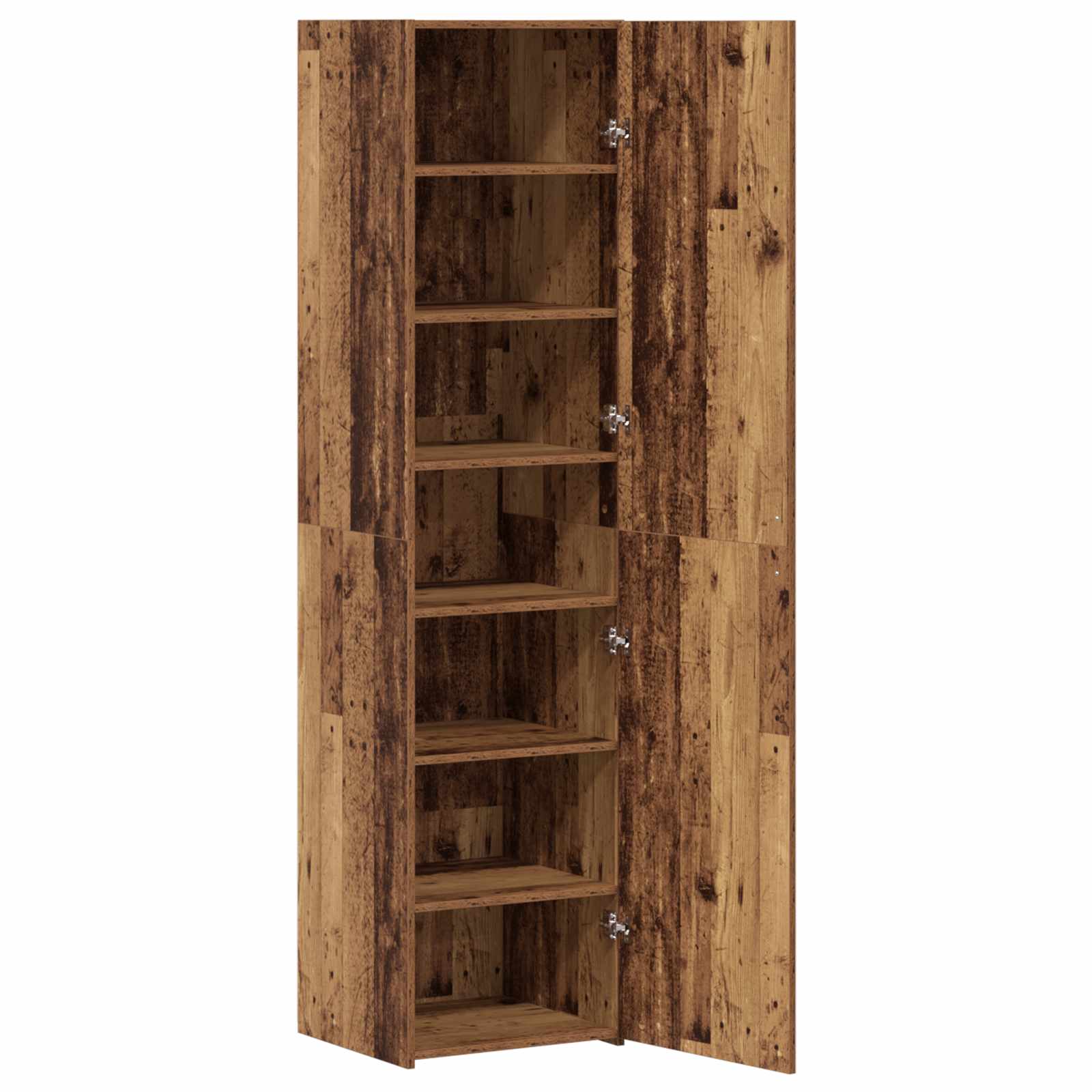 Aukštas spintelė 2 pcs Senas medis 45 x 42,5 x 185 cm