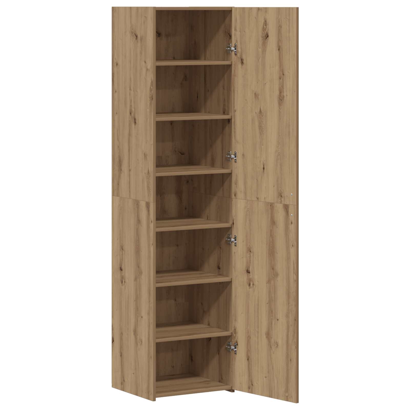 Aukštas spintelė 2 pcs Amatininkų ąžuolas 45 x 42,5 x 185 cm