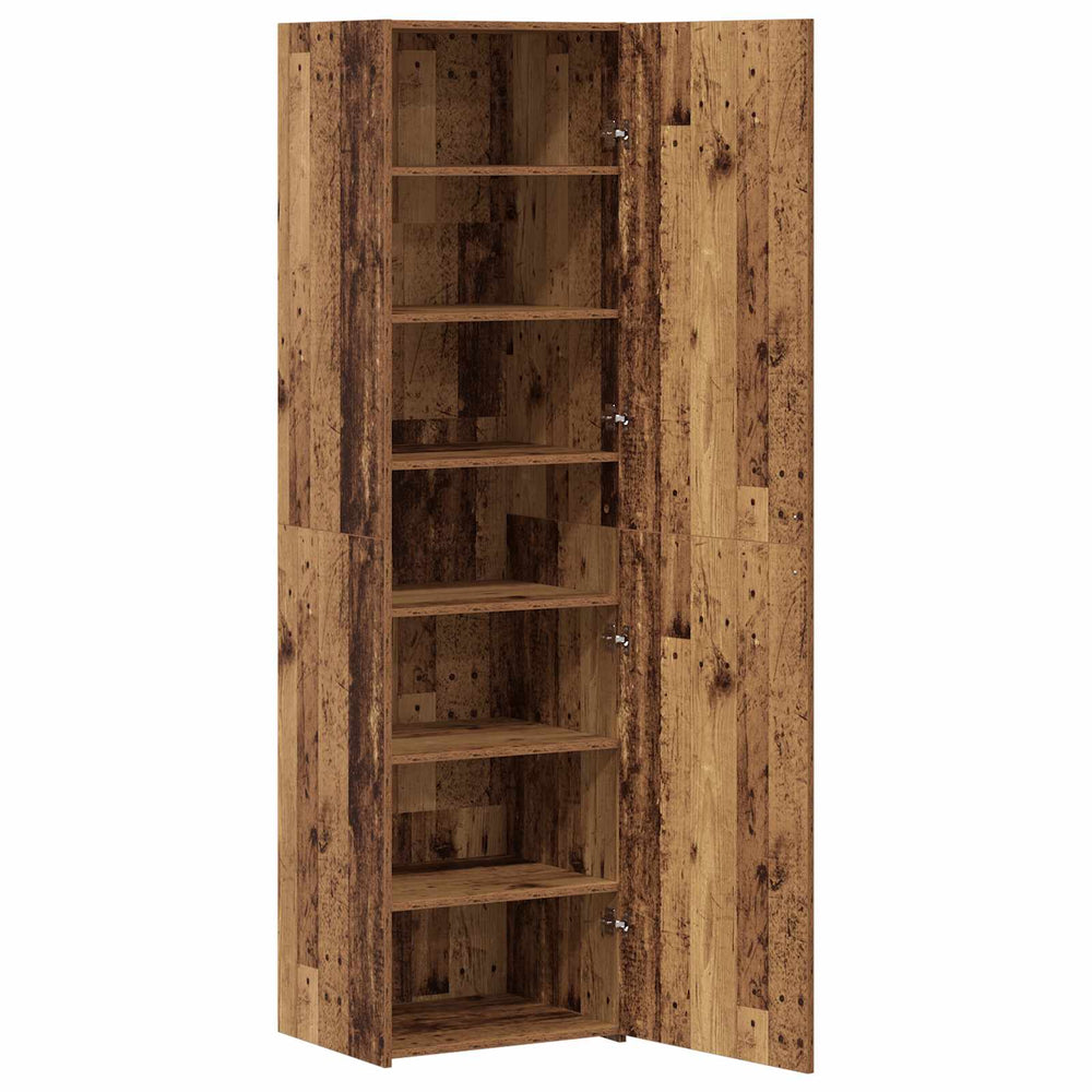 Highboard 2 pcs Solid wood 50 x 42.5 x 185 cm