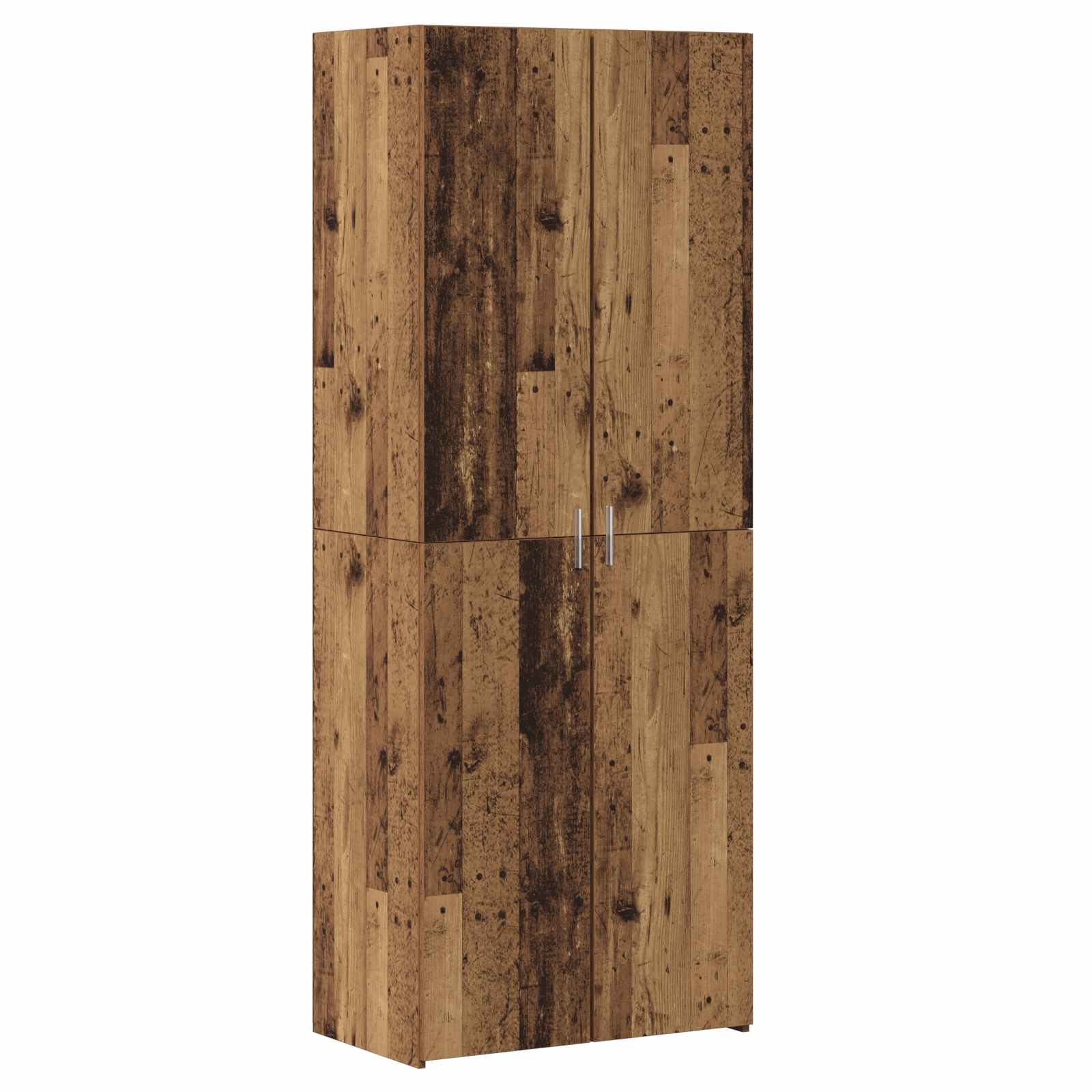 Aukštas spintelė 2 pcs Senas medis 70 x 42,5 x 185 cm