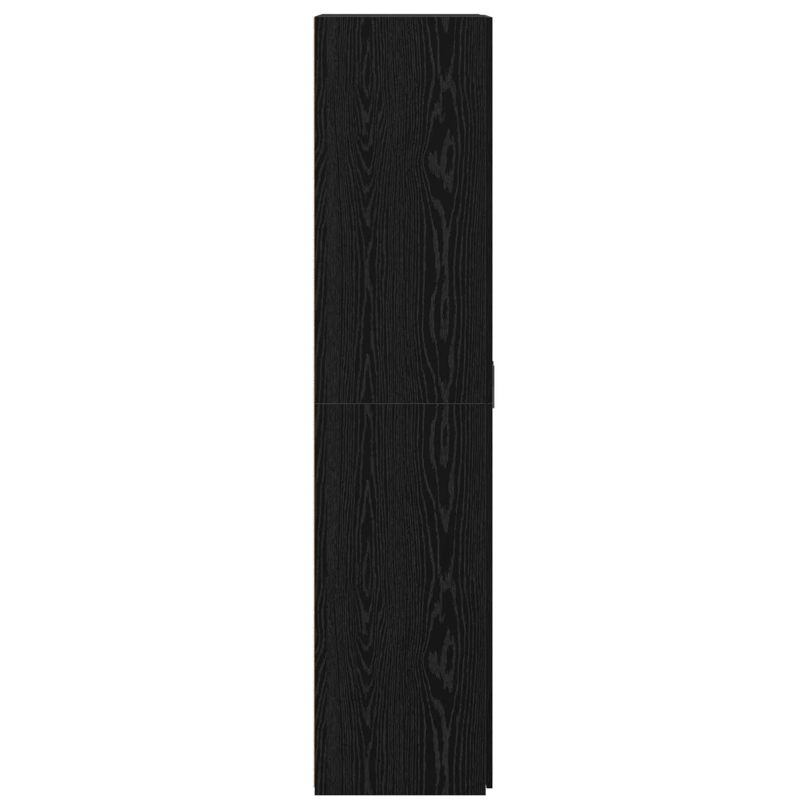 Aukštas spintelė 2 pcs Juodas ąžuolas 70 x 42,5 x 185 cm