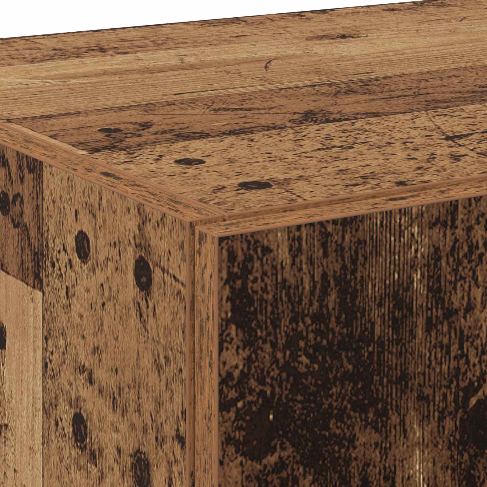 Augsts galds vecā koka izskatā 70x42.5x185 cm inženierijas koksne