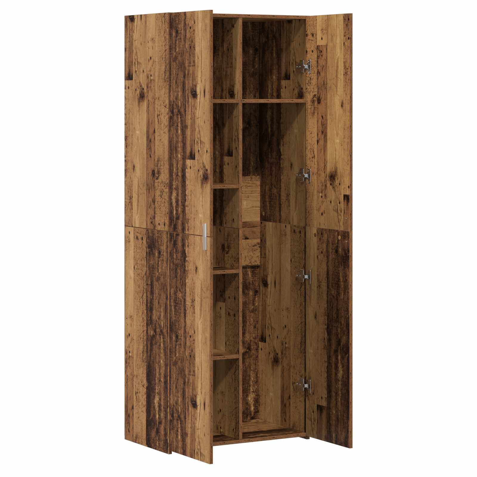 Augsts galds vecā koka izskatā 70x42.5x185 cm inženierijas koksne