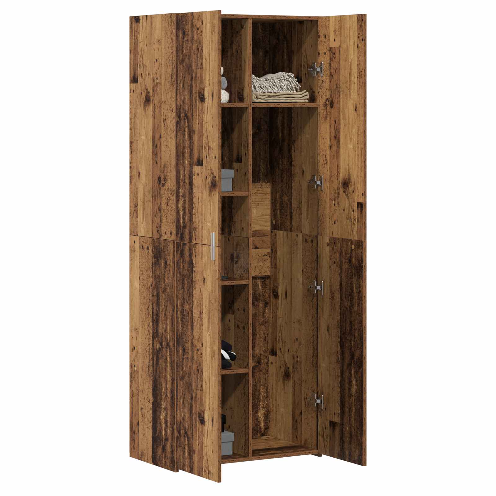 Augsts galds vecā koka izskatā 70x42.5x185 cm inženierijas koksne