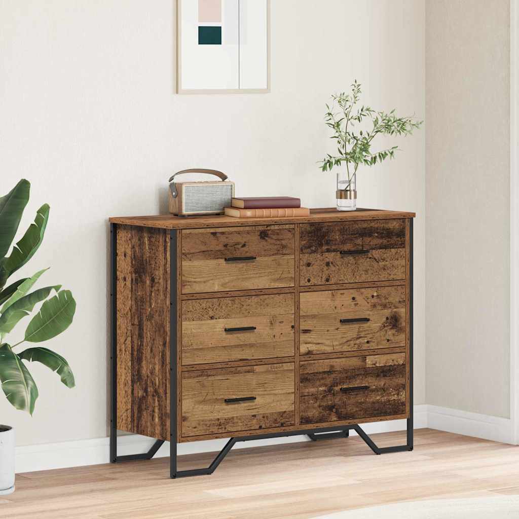 atvilktne vecs koks 91x35,5x74,5 cm inženierijas koksne