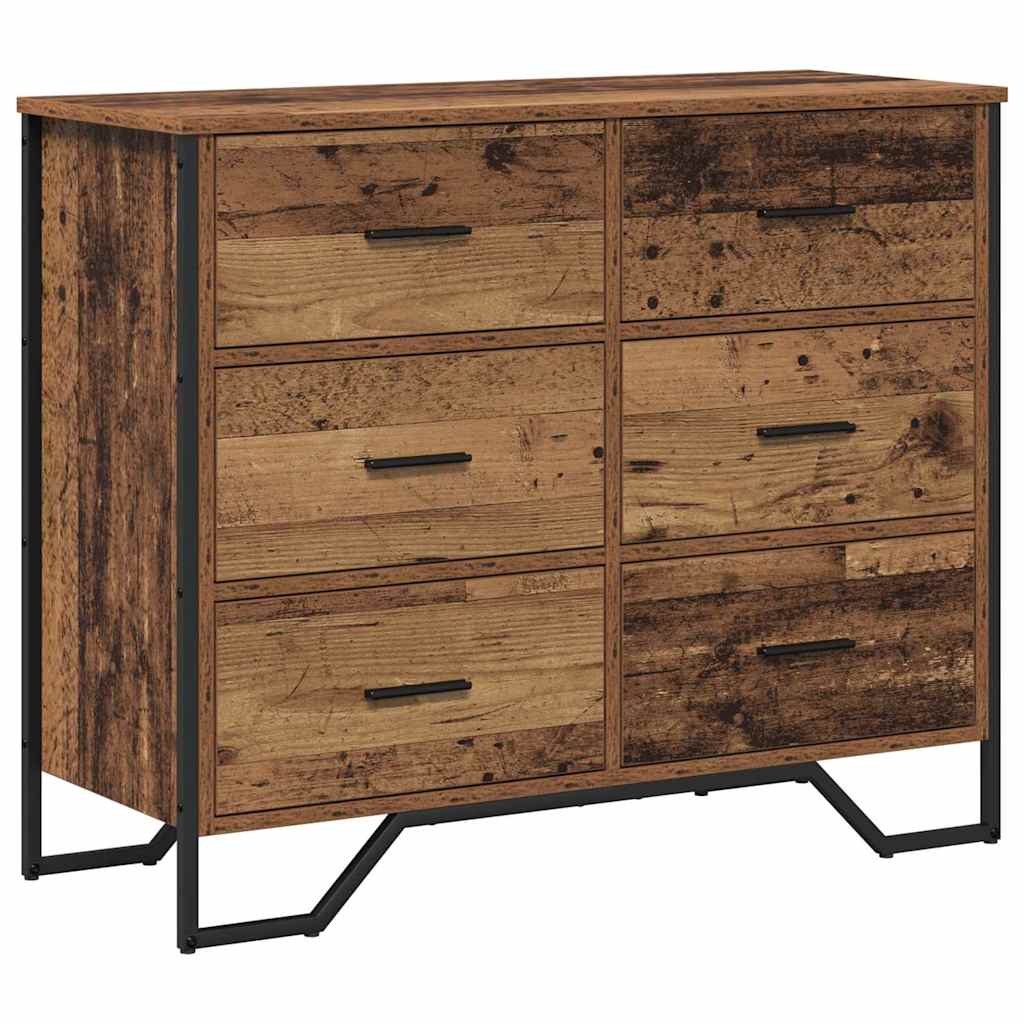 atvilktne vecs koks 91x35,5x74,5 cm inženierijas koksne