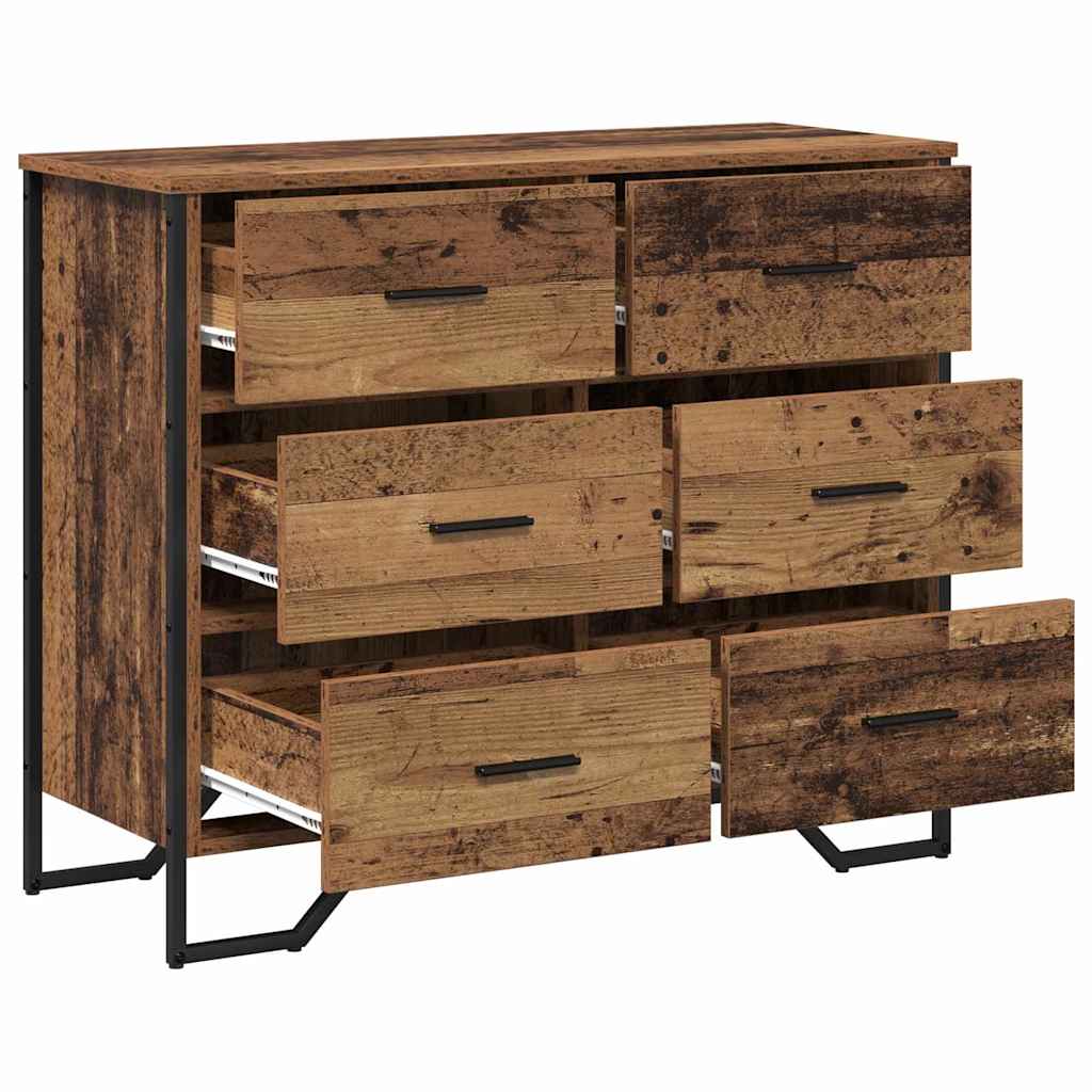 atvilktne vecs koks 91x35,5x74,5 cm inženierijas koksne