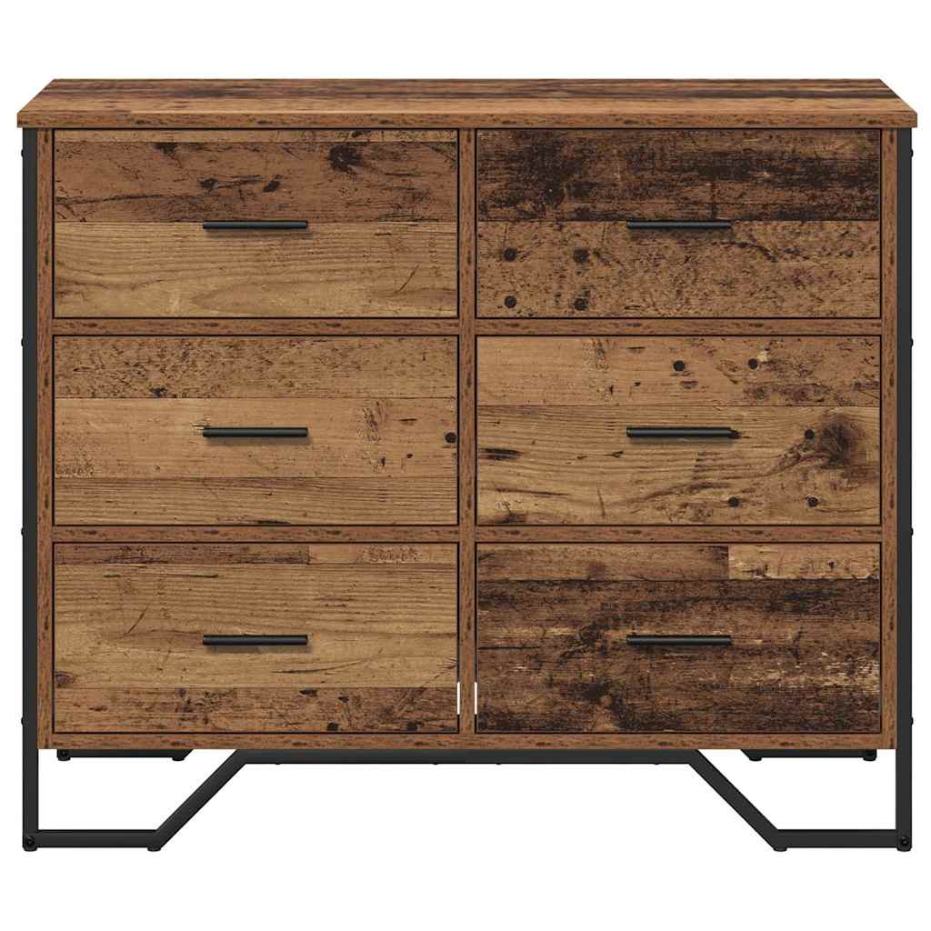 atvilktne vecs koks 91x35,5x74,5 cm inženierijas koksne