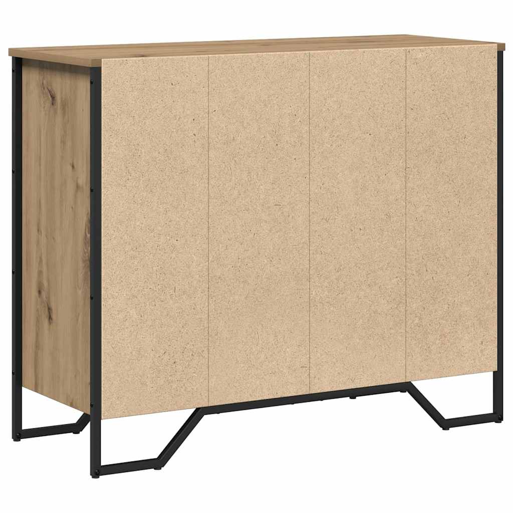 komoda Meistrų ąžuolas 91x35.5x74.5 cm Inžinerinė mediena