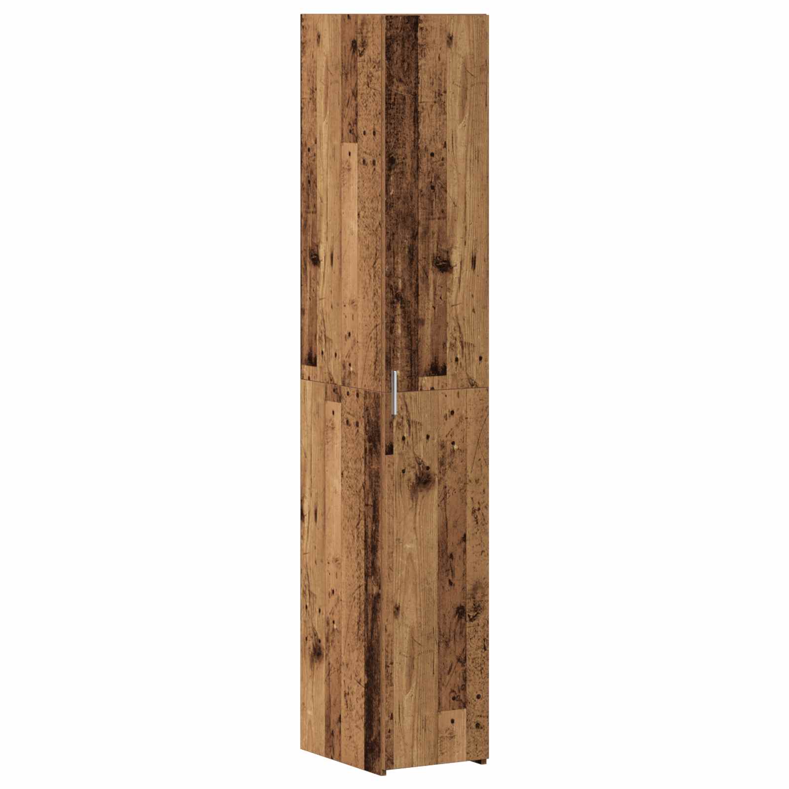 Lieknas Saugojimo Kabinetas Senos Medžio 30x42.5x225 cm Perdirbtos Medienos