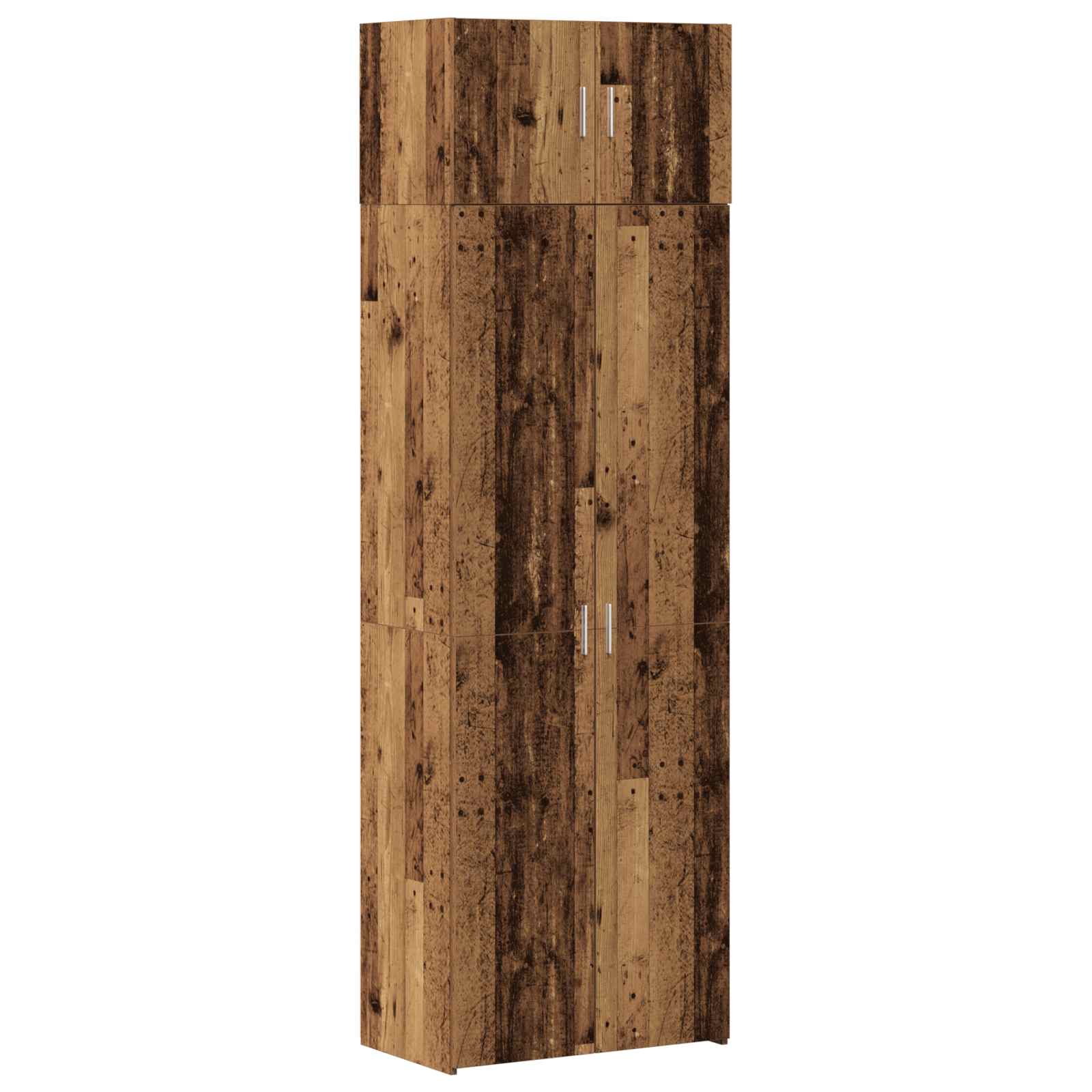 saugojimo spinta senos medienos 70x42.5x225 cm inžinerinė mediena