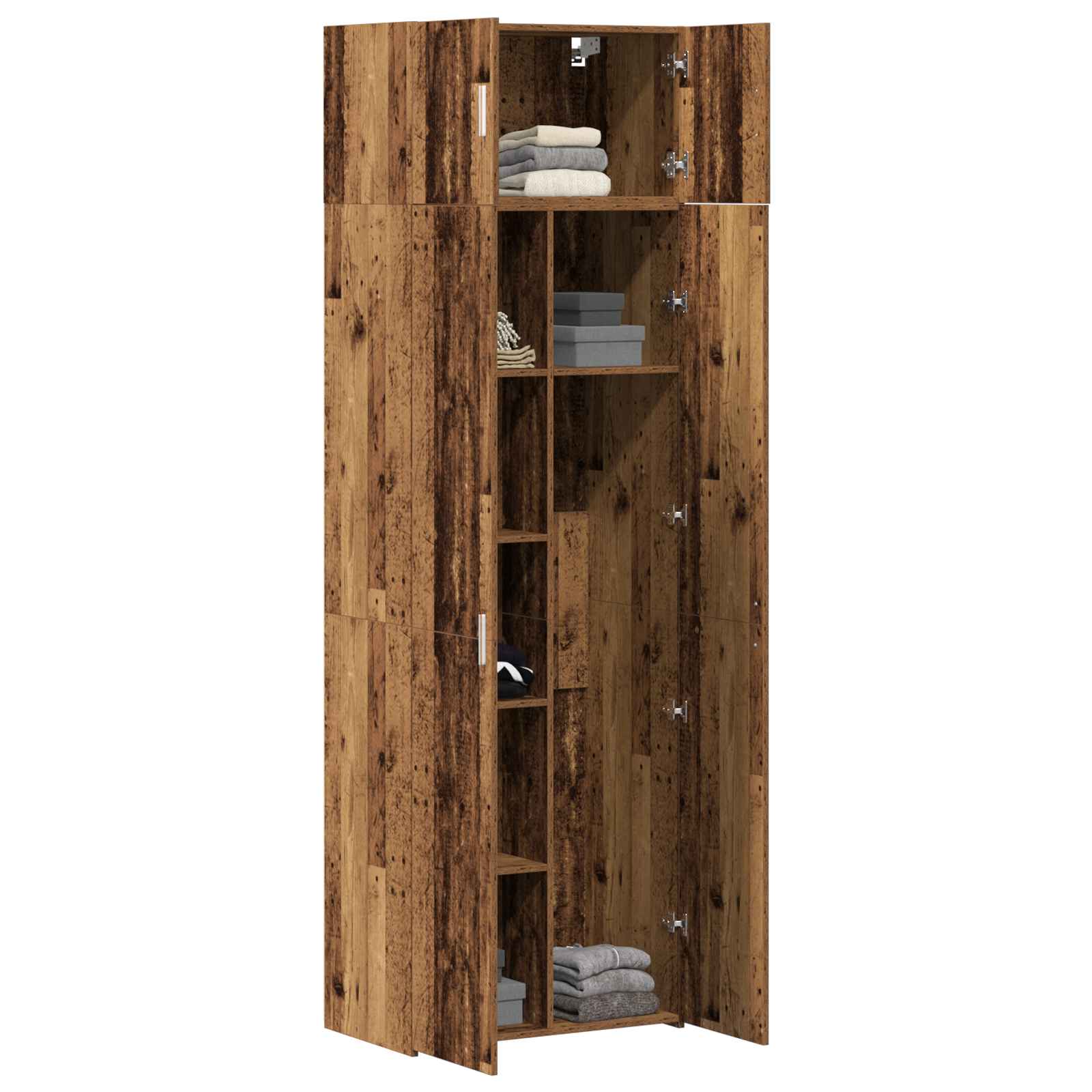 saugojimo spinta senos medienos 70x42.5x225 cm inžinerinė mediena