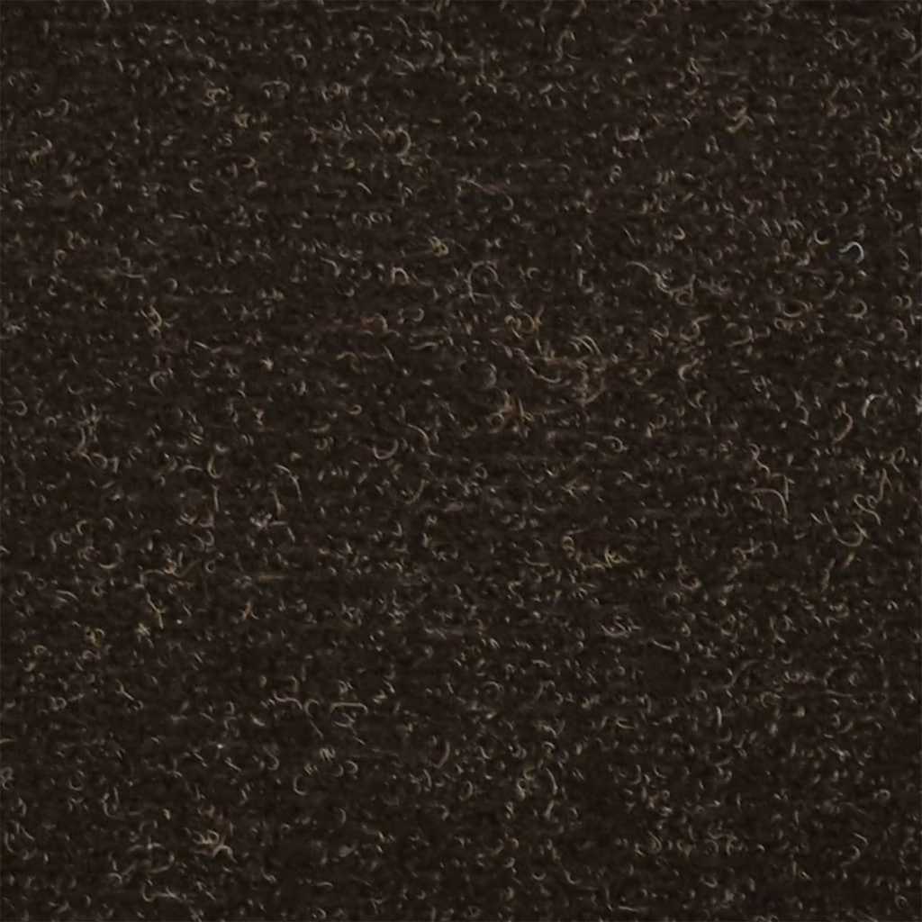 Laiptų kilimėliai, lipnūs, 20 vnt., 65x21x4 cm, tamsiai rudi, pusapvaliai, dideli