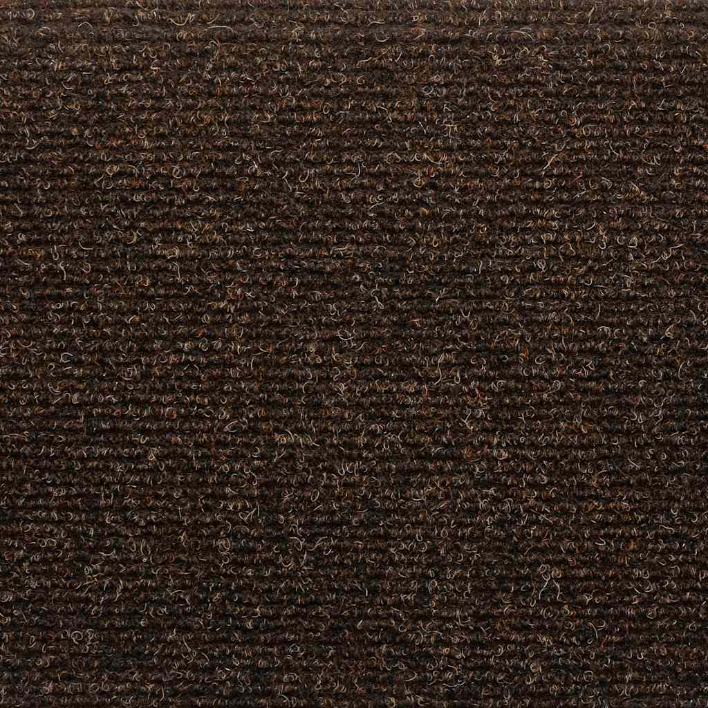 Laiptų kilimėliai, lipnūs, 20 vnt., rudi, pusapvaliai, dideli, 65x21x4 cm