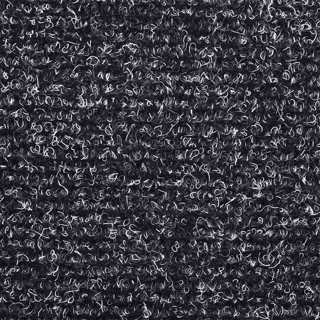 Kāpņu paklājiņi, pašlīmējoši, 30 gab., 65x21x4 cm, tumši pelēki, pusapaļi, lieli
