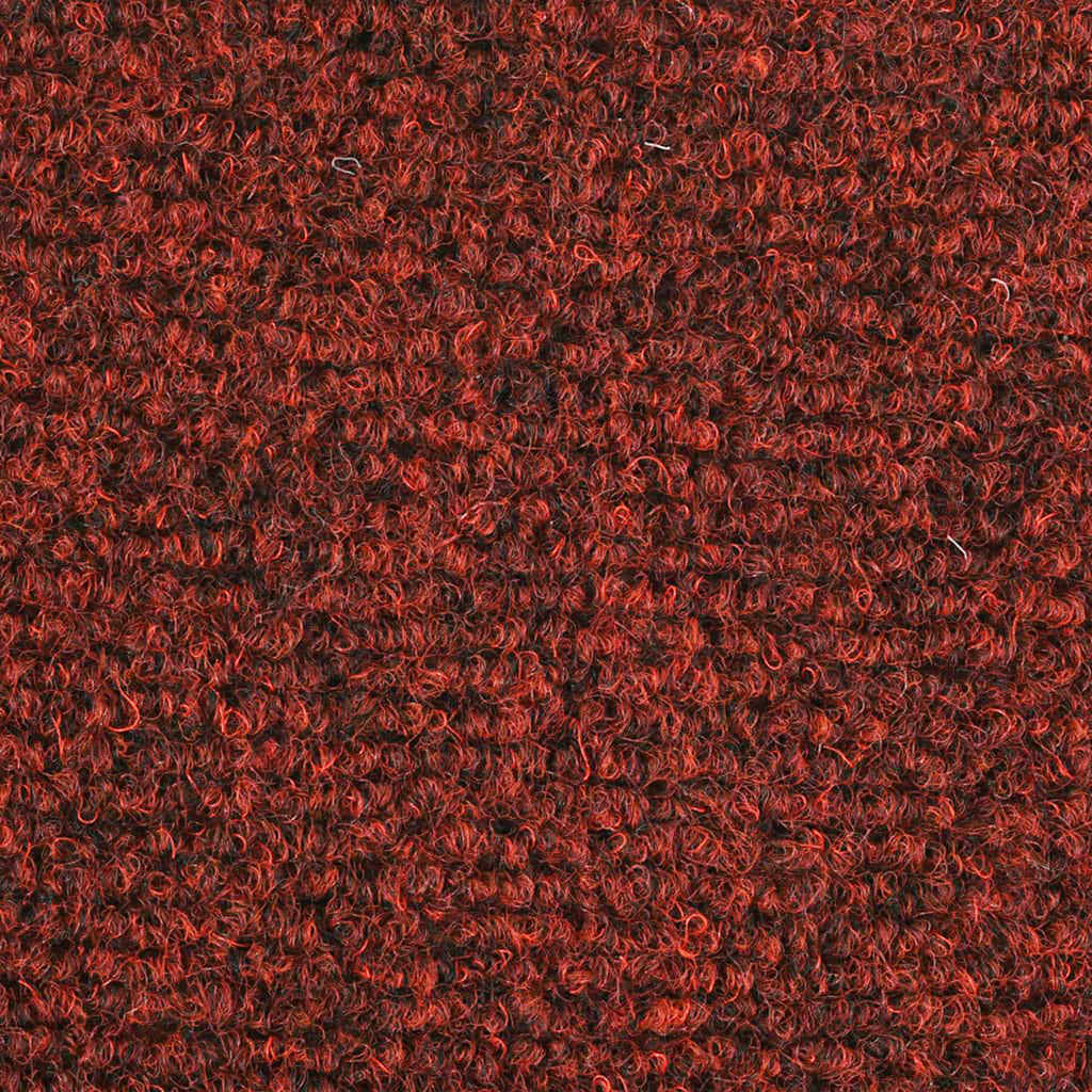 Laiptų kilimėliai, lipnūs, 30 vnt., 65x21x4 cm, bordo raudoni, pusapvaliai, dideli