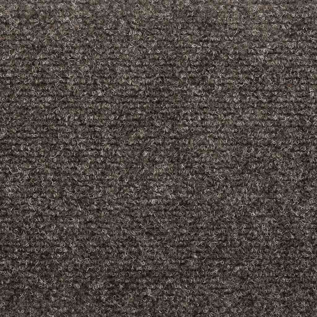 Laiptų kilimėliai, lipnūs, 30 vnt., 56x17x3 cm, antracito spalvos, pusapvaliai