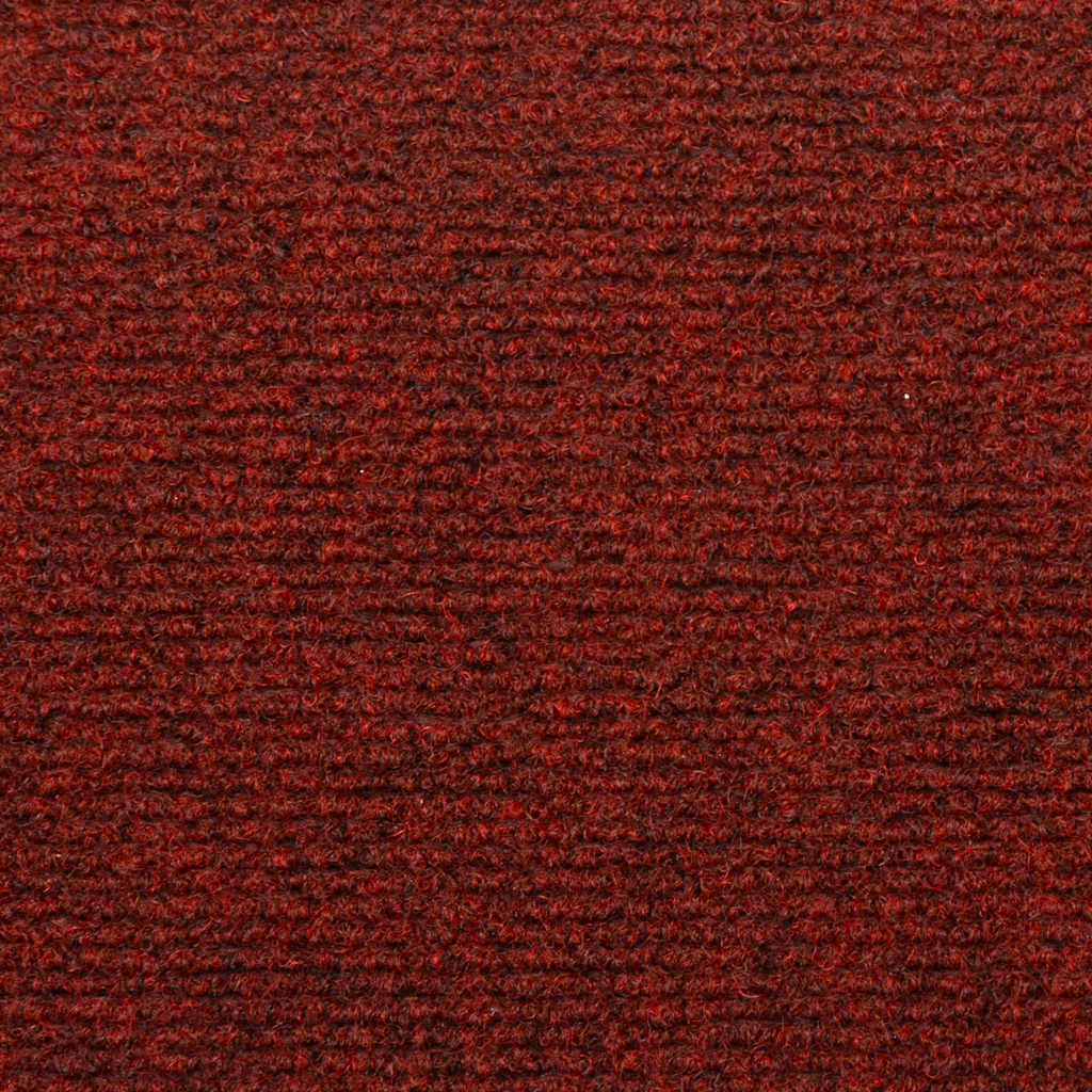 Kāpņu paklājiņi, pašlīmējoši, 30 gab., 65x21x4 cm, bordo sarkani, taisnstūra malas