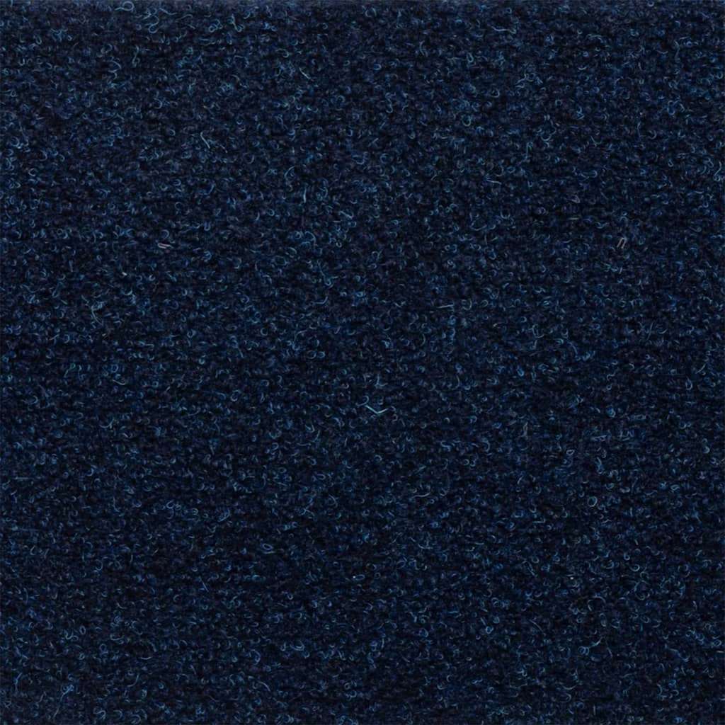 Laiptų kilimėliai, lipnūs, 30 vnt., 65x21x4 cm, tamsiai mėlyni, stačiakampiai kraštai