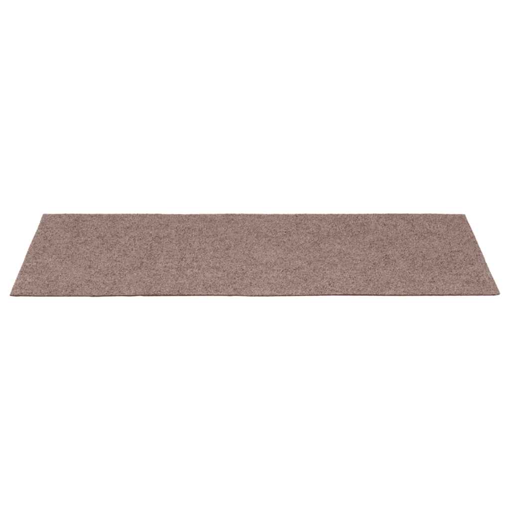 Laiptų kilimėliai, lipnūs, 30 vnt., 60x25 cm, šviesiai rudi, stačiakampiai