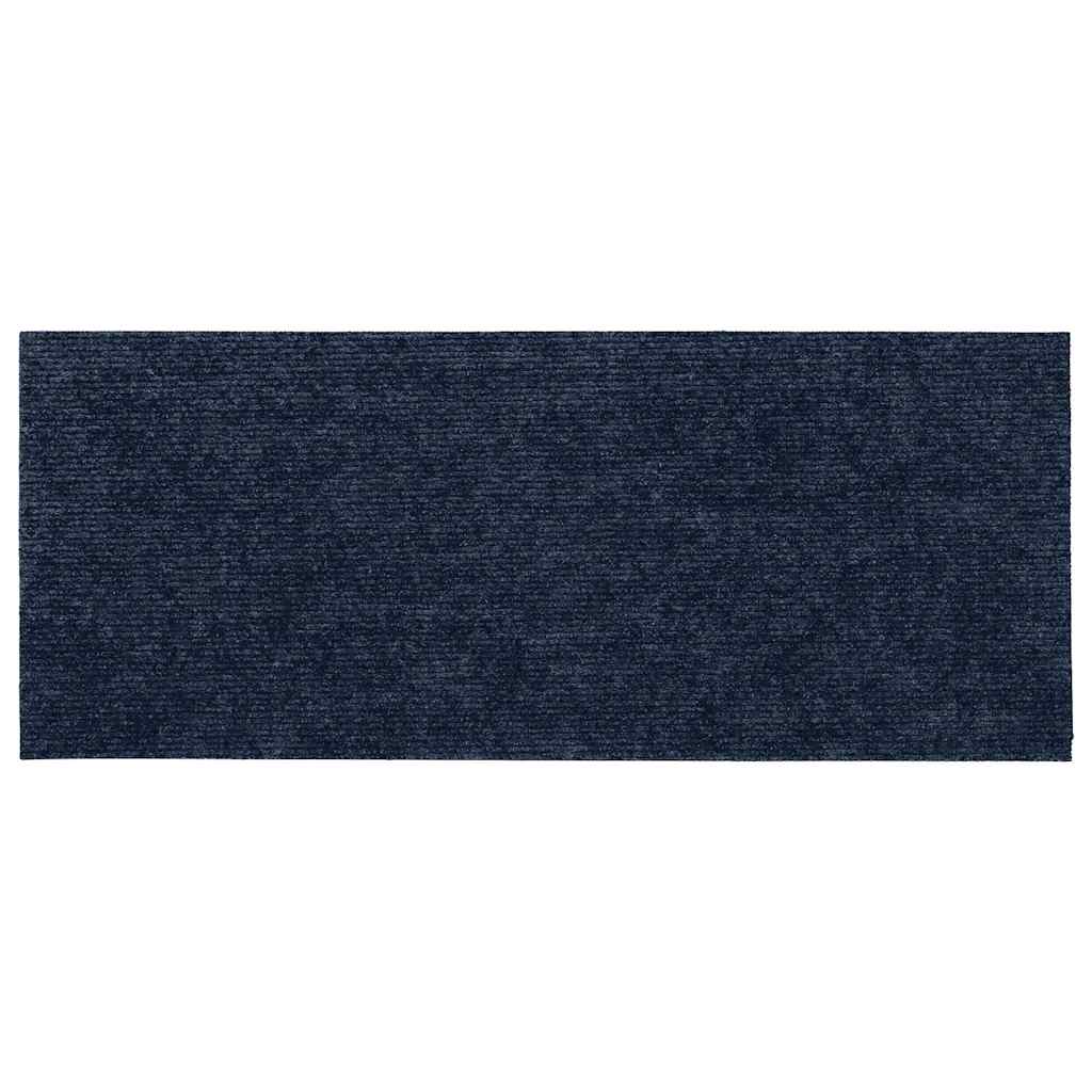 Paklājiņi uz kāpnēm, pašlīmējoši, 30 gab., 60x25 cm, tumši zili, taisnstūrveida