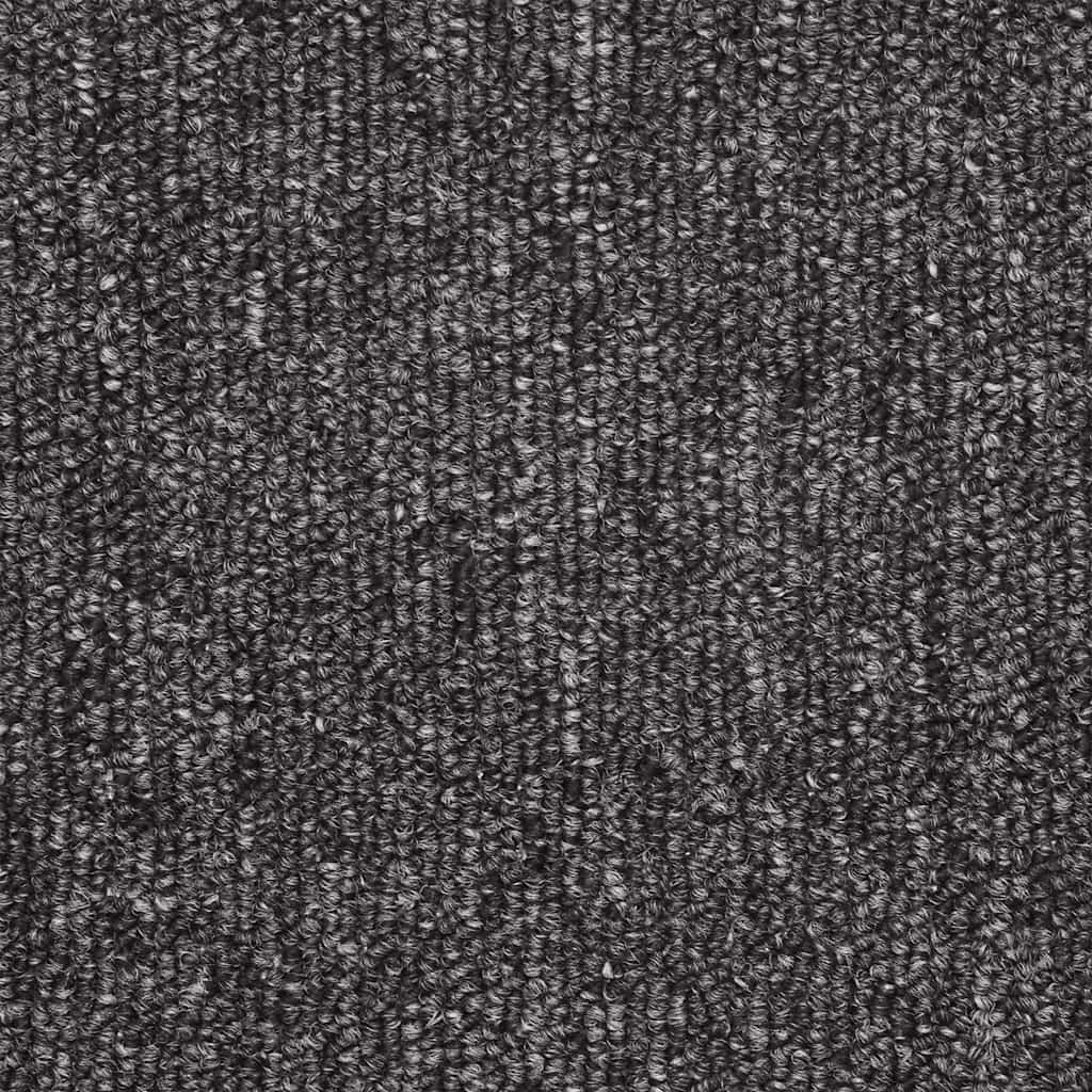 Paklājiņi kāpnēm, 30 gab., antracītpelēki, 56x17x3 cm, pusapaļi