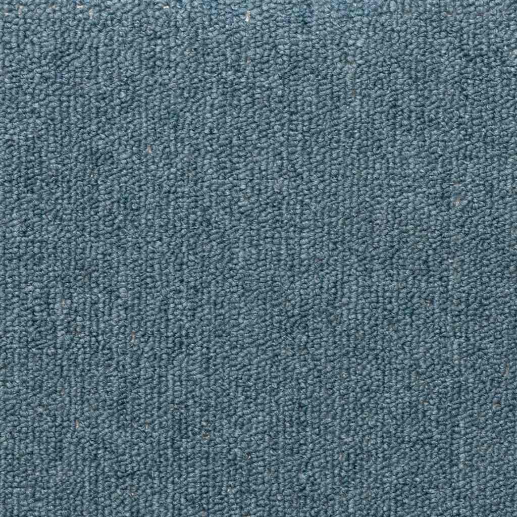 Stair mats, 30 pcs, 65x21x4 cm, sea blue, straight edges