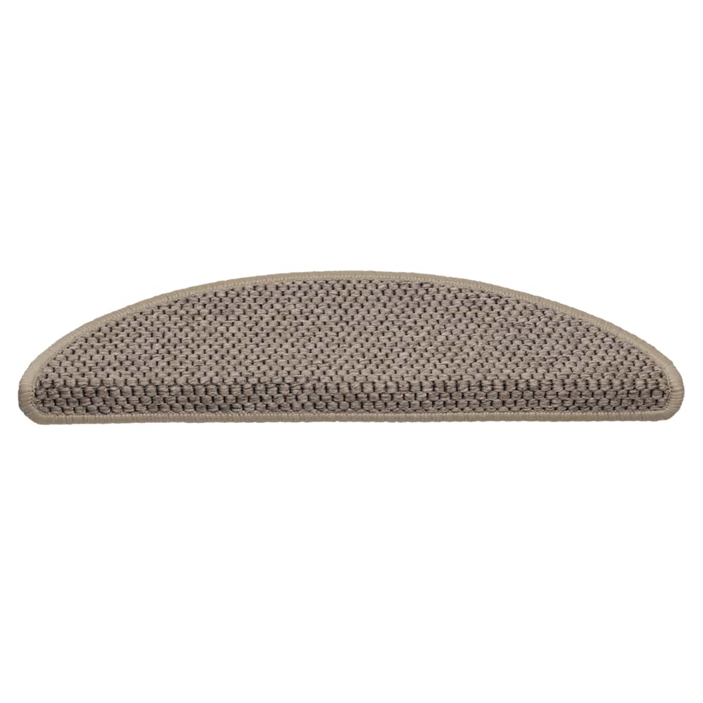 Stair carpet treads, 30 pcs., dark beige, 56x17x3cm
