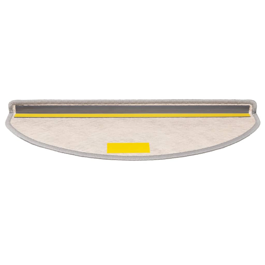 Laiptų kilimėliai Lipni Sisal-Look 30 vnt 65x21x4 cm Platina