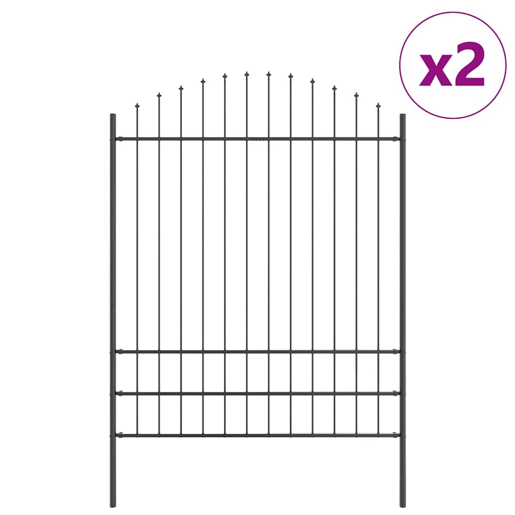 Sodo tvora 2 pcs Pilka 170 x 225 cm