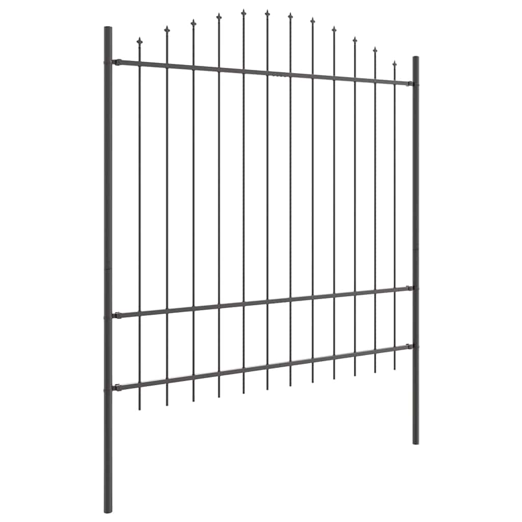 Garden fence Grey 680 x 175 cm