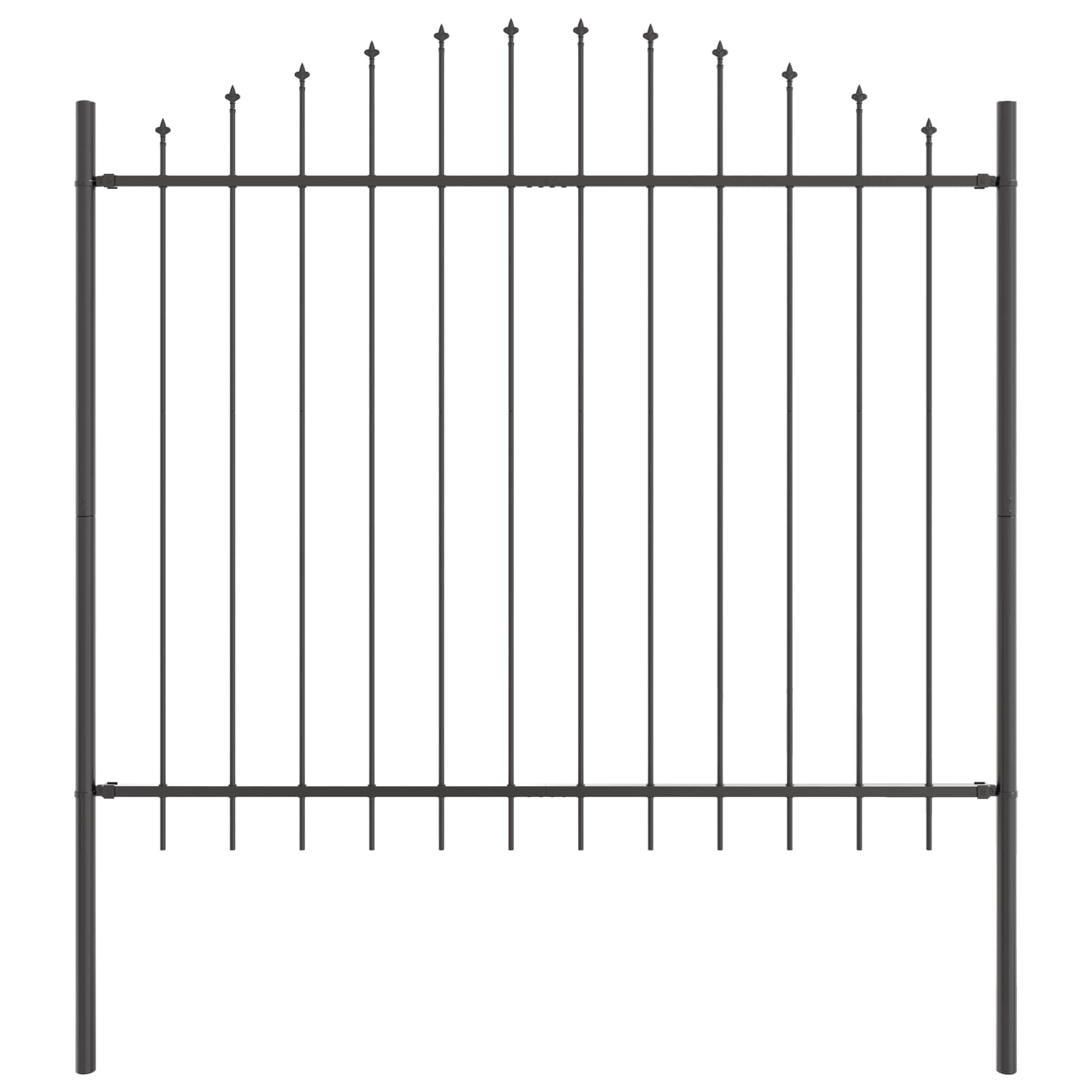 Garden Fence Gray 1190 x 150 cm