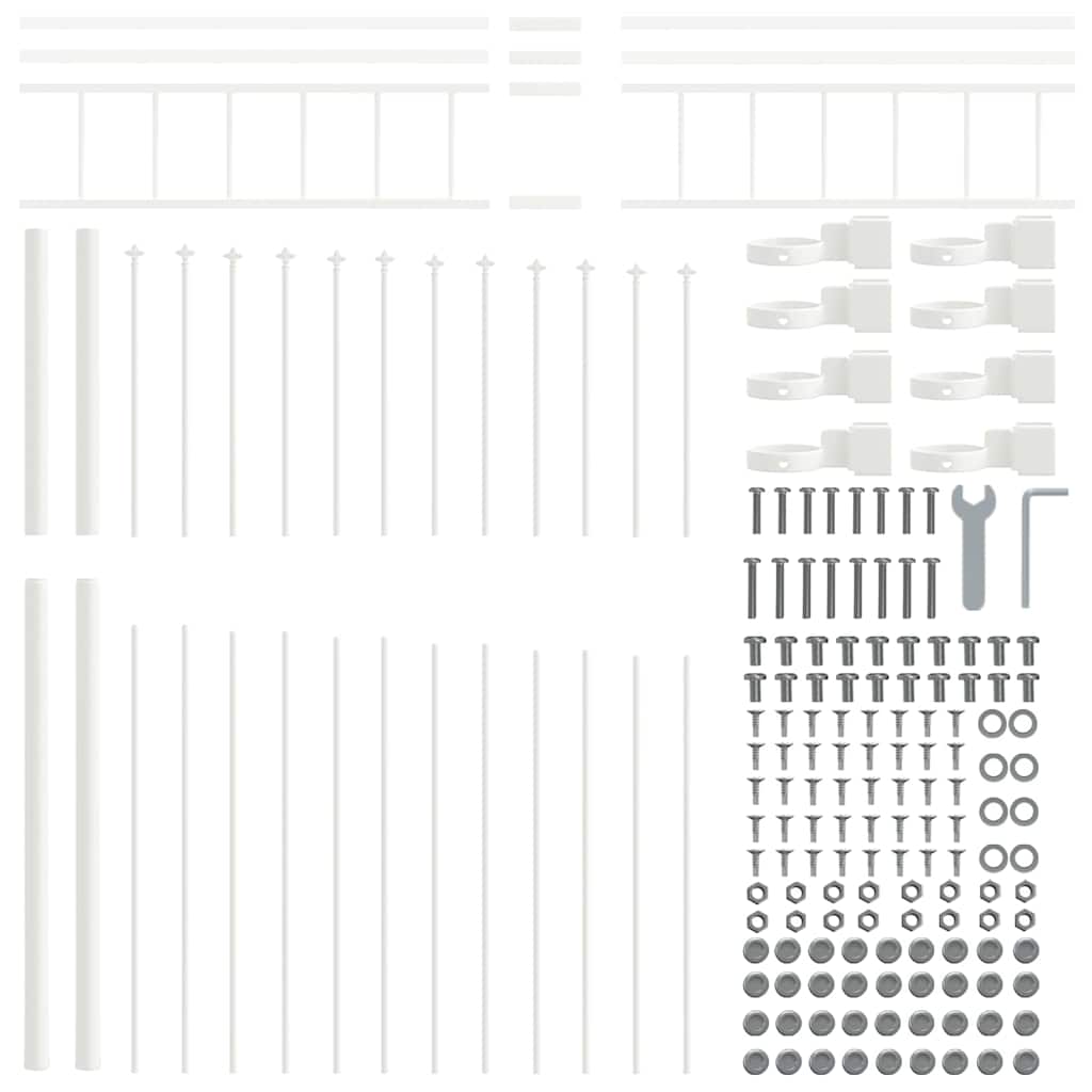 Sodo tvora Balta 340 x 200 cm