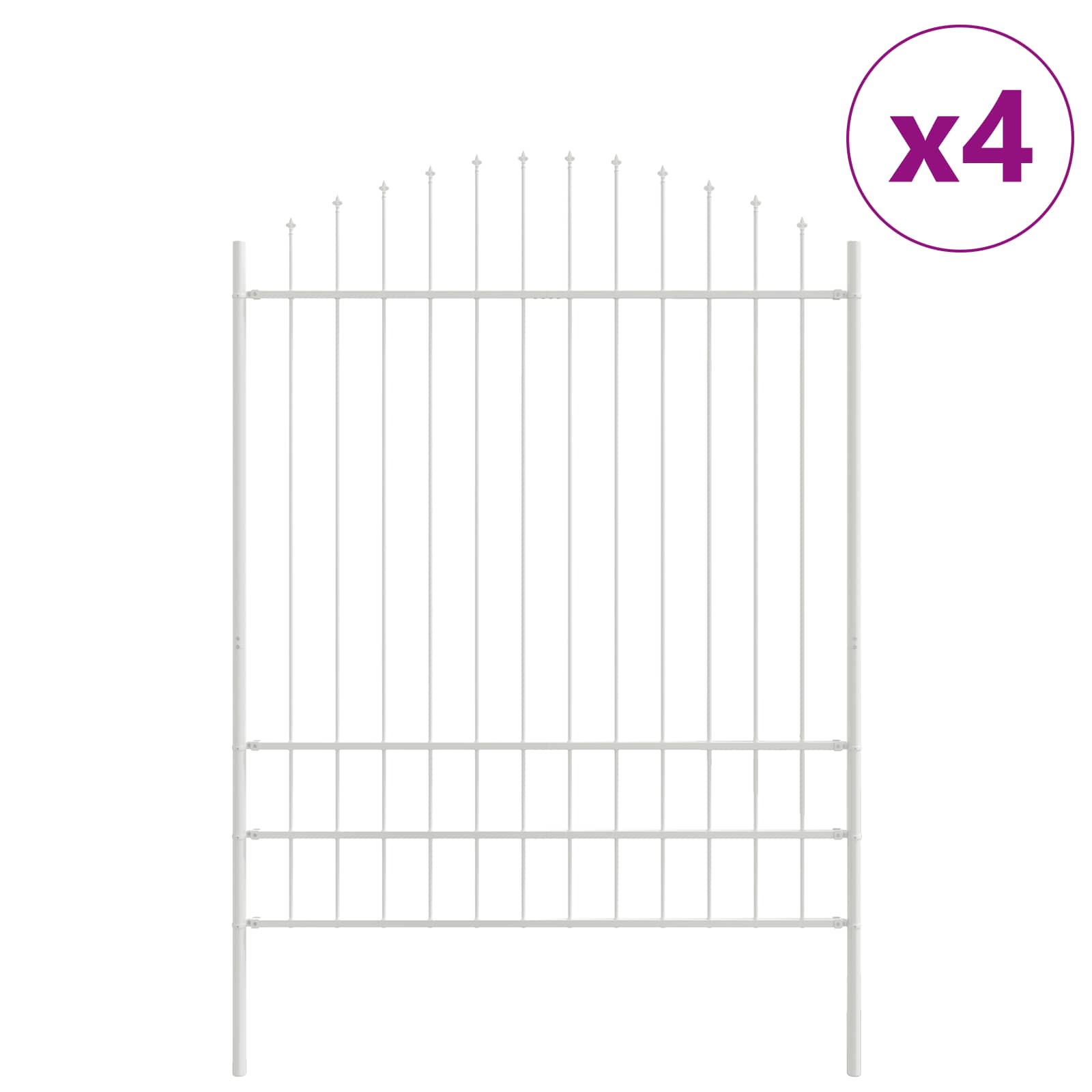 Garden Fence White 680 x 200 cm