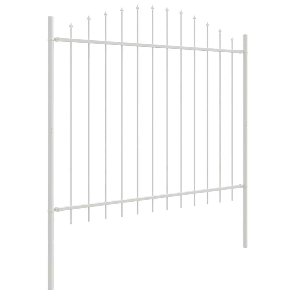 Sodo tvora Balta 850 x 125 cm Milteliniu būdu dengtas plienas