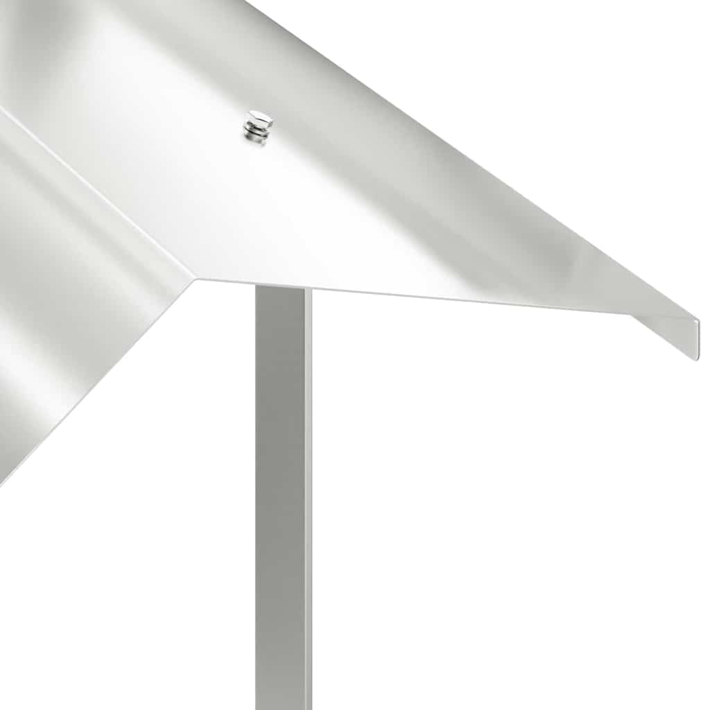 Kaminų gaubtas Sidabro 50 x 60 x 37 cm Nerūdijantis Plienas