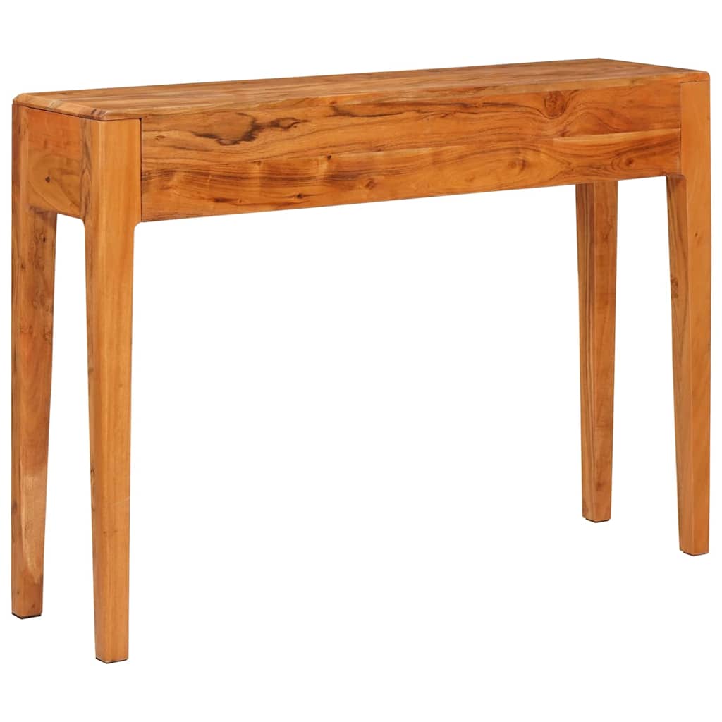 Konsoles galds ar atvilktni un glabātuvi, brūns, 110 x 30 x 80 cm