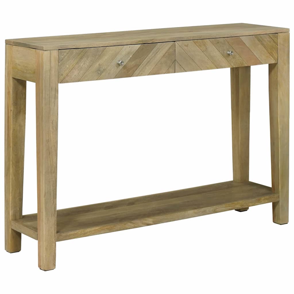 Konsolinis stalas su stalčių Natūraliai pilkas 110 x 30 x 80 cm