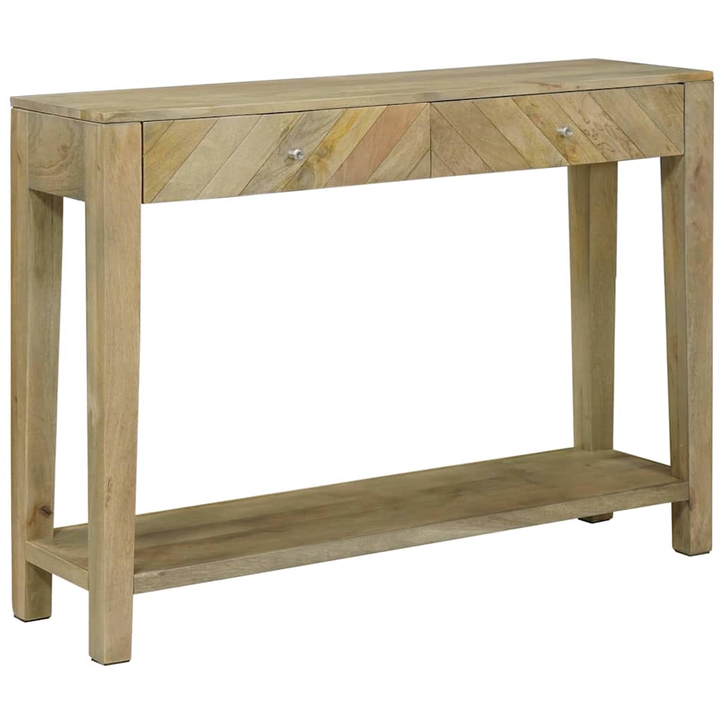 Konsolinis stalas su stalčių Natūraliai pilkas 110 x 30 x 80 cm