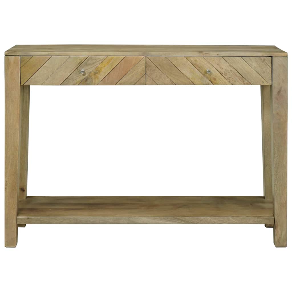 Konsolinis stalas su stalčių Natūraliai pilkas 110 x 30 x 80 cm